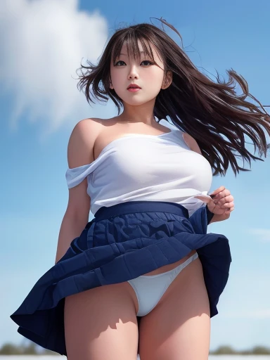 
((NSFW)),(masterpiece, highest quality, RAW Photos, 8k, Super detailed, Ultra-high resolution, Ultra-high resolution, Highly detailed face, Hyperrealism),(Realistic:1.7), Japanese Girls、Girls in their 20s、Perfect figure、Transparency、(Big Breasts、One Shoul...