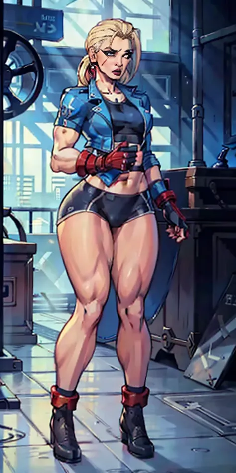 Cammy White, full body squatting