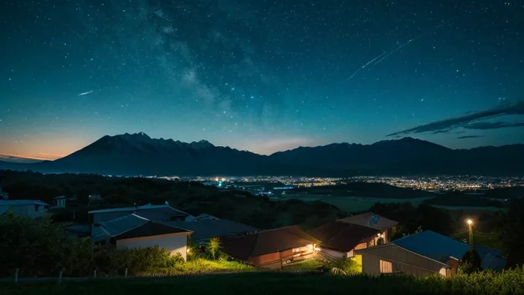 Night Sky　countryside　