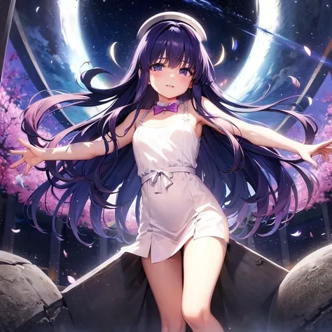 furude rika purple dress