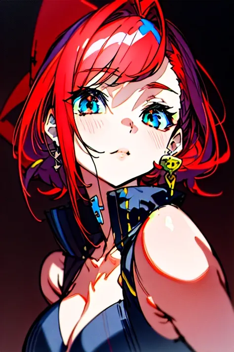 anime, (((portrait of he said))), woman, (((Red Hair))), (((blue eyes))), (((Female pirate)), 8k, unreal enGine, Octane Renderin G, by Kyun, GamanG, Yoon Gon-Ji, G.To, Gosonjak, Schloop, Severe, Dorm, Noah, trendinG on pixiv, Fan Box, Sketch, masterpiece, ...