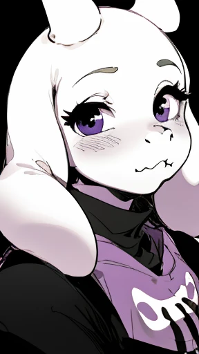 　Undertale　Toriel　Cute　round face　Very mature face