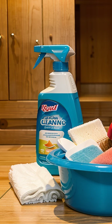 Images of high-quality cleaning products