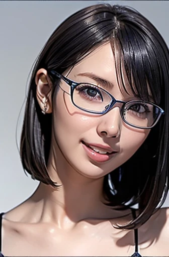 (masterpiece), (8k, best quality, high resolution), (ultra-detailed, realistic), (anatomically correct),  
((face close-up)), (Standing), (No background),
(1woman),  (looking at viewer), 
(A Japanese woman, 30 years old and 155cm tall.), 
(black hair), (st...