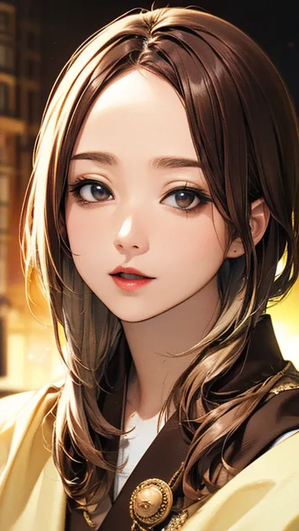 (Top quality masterpiece:1.2) Delicate illustrations, Very detailed, /Beautiful Japanese Woman、1 person,Very cute and slim、Excellent style 、((8K images、super high quality))、Very delicate face, Beautiful forehead、Beautiful thighs、Deep red lipstick,(((((Midd...