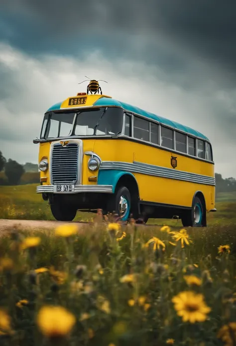 Bus and bee combined 