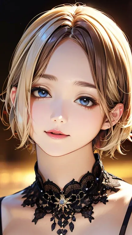 (Top quality masterpiece:1.2) Delicate illustrations, Very detailed, /Beautiful Japanese Woman、1 person,Very cute and slim、Excellent style 、((8K images、super high quality))、Very delicate face, Beautiful forehead、Beautiful thighs、Bright red lipstick,(((((sh...