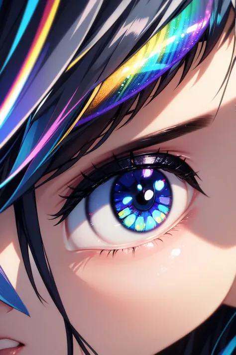 iridescence eyes