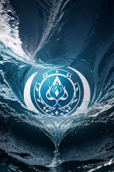 Create a creative logo for an association called Water Guardians: EcoRios