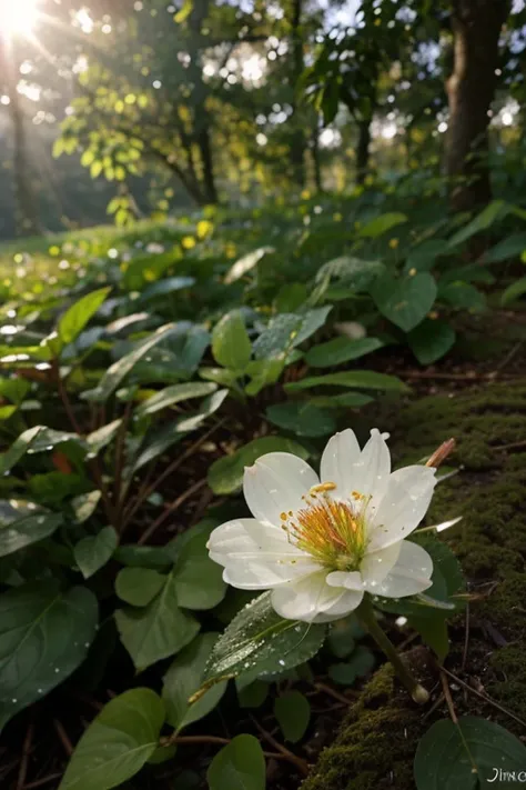 A delicate flower opens its petals in the morning sun, while dewdrops glitter on the leaves.
A tiny raindrop falls on a leaf and leaves a perfect circle.
The bark of an old tree is covered with moss and tells stories from times gone by.
A butterfly wing sh...