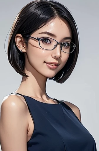 (masterpiece), (8k, best quality, high resolution), (ultra-detailed, realistic), (anatomically correct),  
((Portrait)), (Standing), (No background),
(1woman),  (looking at viewer), 
(A Japanese woman, 30 years old and 155cm tall.), 
(black hair), (straigh...