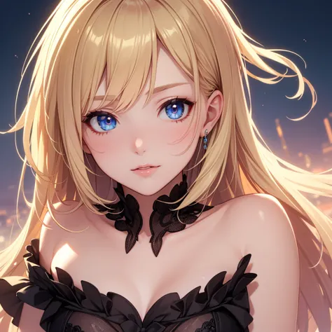 (best quality, masterpiece, uncensored, high quality, ultra detailed, extremely detailed CG, beautiful face, beautiful eyes, beautiful hair), solo, 2girl, Blonde long hair, Pink short hair