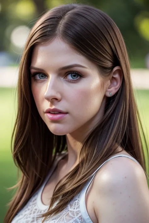 (realistic, photo-realistic:1.37),(8k, RAW photo, best quality, masterpiece:1.2), cute Anna Kendrick, ultra-detailed, heart-shaped pupils, biting lip, aroused, physically-based rendering, ultra high res, kodakvision color, shot on Arricam LT Camera, bokeh,...