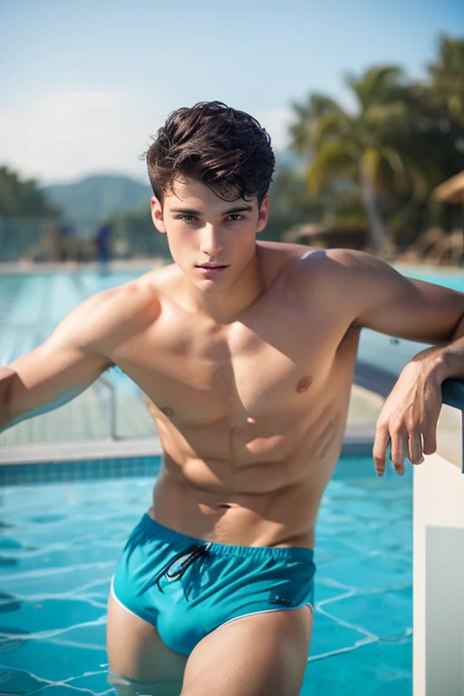 male　Age 18 Swimwear