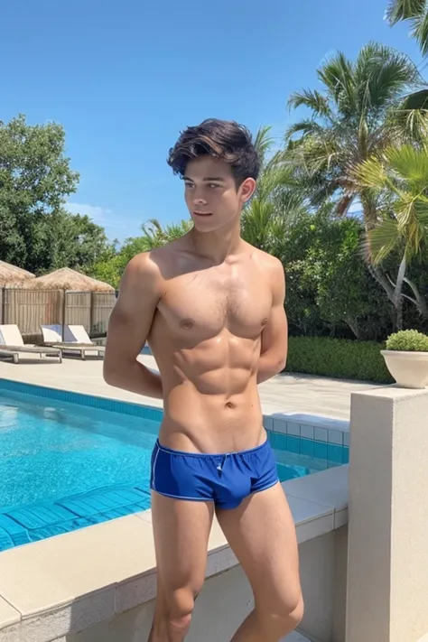 male　Age 18 Swimwear