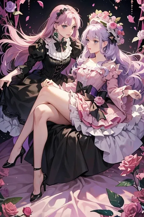 Blair has light purple hair, hazel eyes and fair skin, she is easily recognized by her entirely rose-themed outfits. She wears two roses with leaves in her hair, teal earrings, a pink top with a rose design on the center, a black bow on a purple skirt that...