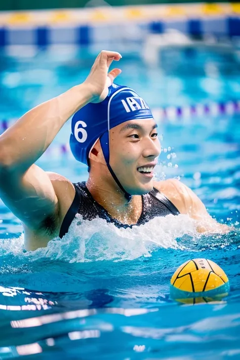 male　Age 28 water polo asian