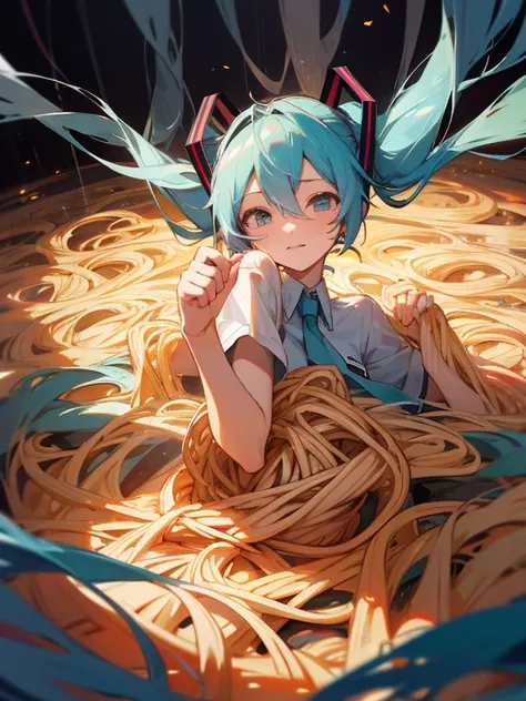 spaghetti,Hatsune Miku