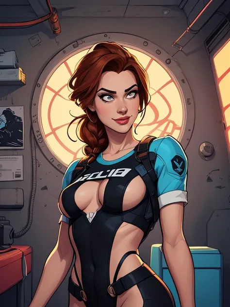 CharacterCartoon style digital illustration female GTA style in Cartoon style digital illustration artgerm style cartoon image of a woman .Ilustra??o estilo desenho animado, estilo de arte dos desenhos animados, Ella Purnel lestilo Cartoon style digital il...