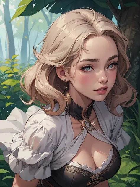 Female character in cartoon style Digital art style illustration Cartoon image of a woman .Ilustra??o estilo desenho animado, estilo de arte dos desenhos animados, Ella Purnel lestilo Cartoon style digital illustration artgerm style cartoon art style, digi...