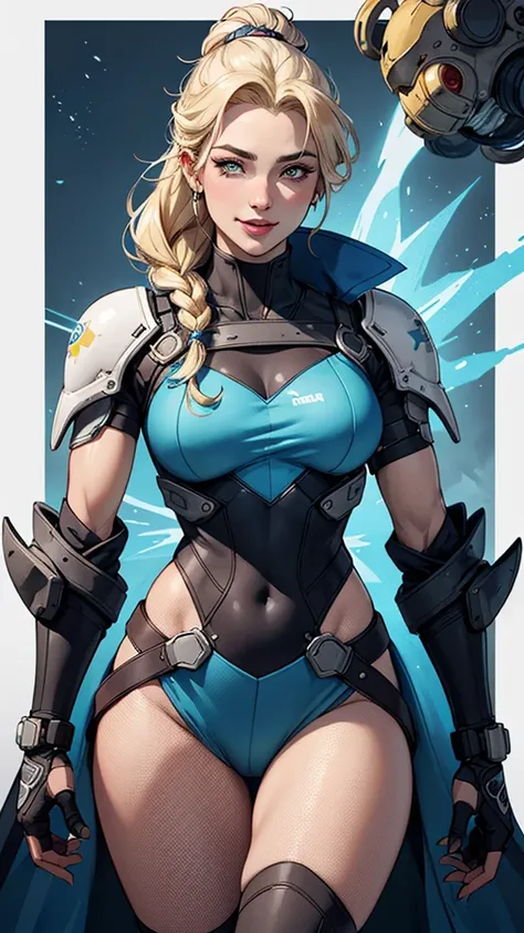 Personagem mulher estilo atompunk Fallout 4 Rainha Anna de Arendelle com marcas de guerras Imagem de desenho animado de uma mulher .Ilustra??o estilo desenho animado, estilo de arte dos desenhos animados, estilo de arte dos desenhos animados, digital illus...