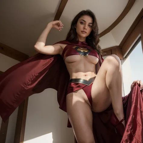 Visage parfait, superhero, very sexy, belles jambes, Nombril apparent, talons