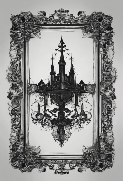 gothic art frame 