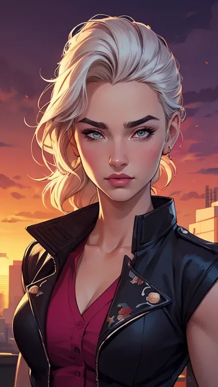 Personagens GTA estilo artgerm  femininas Yvonne Strahovski estilo de desenho garota,, pequeno, Shy, bunda grande, catholic nun outfit , dynamic pose, Quente, soft or colored lips, fundo simples, perfect hands, anatomia perfeita, Inclina Jennifer Connelly ...