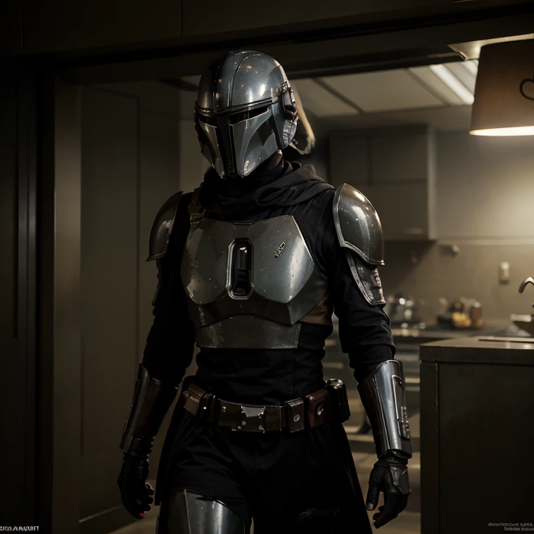 The Mandalorian, known to some as Kendrix Kel, is a battle-worn bounty hunter, making his way through a dangerous galaxy in an uncertain age, an honorable Mandalorian warrior who protects and helps those in need. His wife, Merrin Ventress, was a Force-sens...