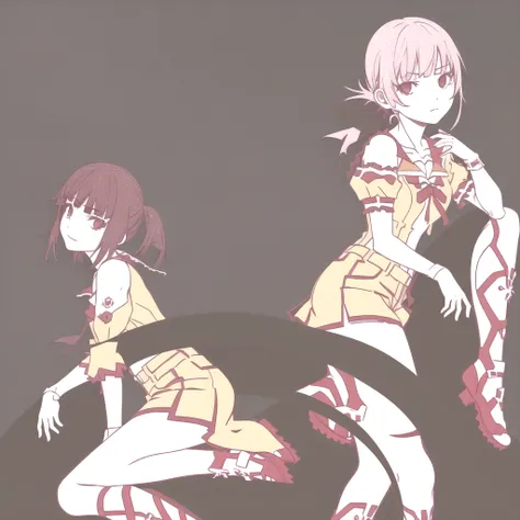 1girl,style/(monogatari/), masterpiece, best quality,