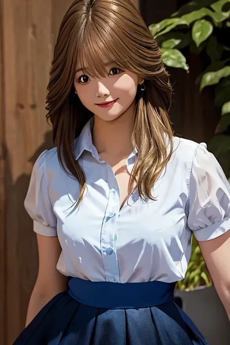 master piece，highest quality，official art，Highly detailed CG Unity 8K wallpaper，Like a ，very delicate and beautiful，ultra high resolution，（Realistic：1.4），golden hour lighting，（Upper body），（platinum short hair：0.8），（puffy eyes），looking at the viewer，Facing ...