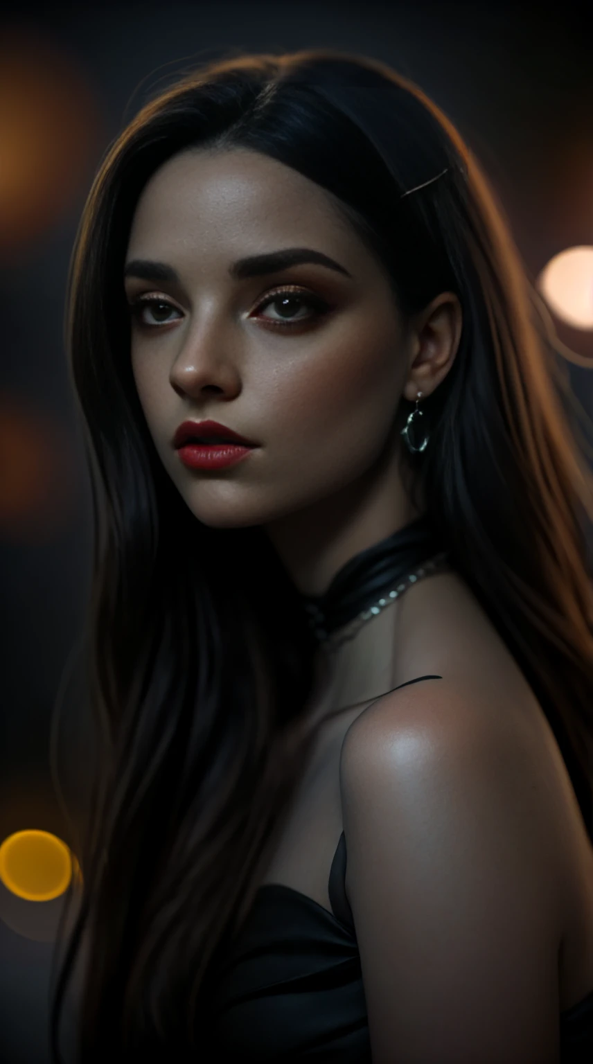 (mejor calidad, high resolution:1.2), ultra detallado, realista:1.37, gothic girl with beautiful eyes and detailed lips, dynamic...