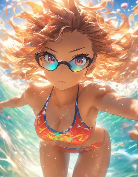 Wave Summon　Swimwear　Glasses　woman