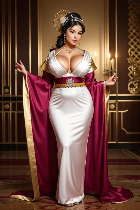 GEISHA ,CHUBBY, BBW, photo vintage, visage feminin parfait, BLACKHAIR , tache de rousseur, 1788, big huge breasts : 68H, REAR ASS VIEW, Rembrandt LIGHT , EXTREME LONG V-NECK, BIG CLEAVAGE, BEAUTIFUL EYES, BEAUTIFUL HANDS, LIGHT SMILES, PERFECT FACE, tres l...