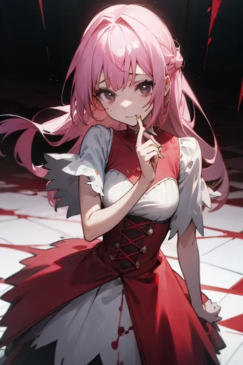 blood dress magical girl