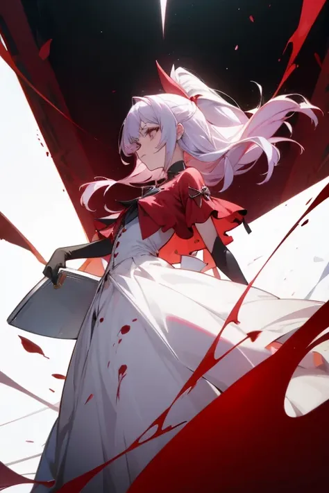 blood dress magical girl