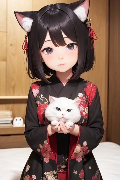 2 heads, 2 heads, Nendoroid, Nendoroid, Oiran, Cat ear