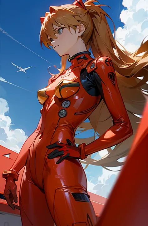 Asuka Langley in flight suit