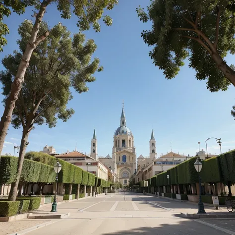 Sketch of city named Elche. De 230 625 habitant, avec hopital, parc, mairie, casino, hotel, musee, catedral, poste de llice avec fourière et 4 parkings eclairée