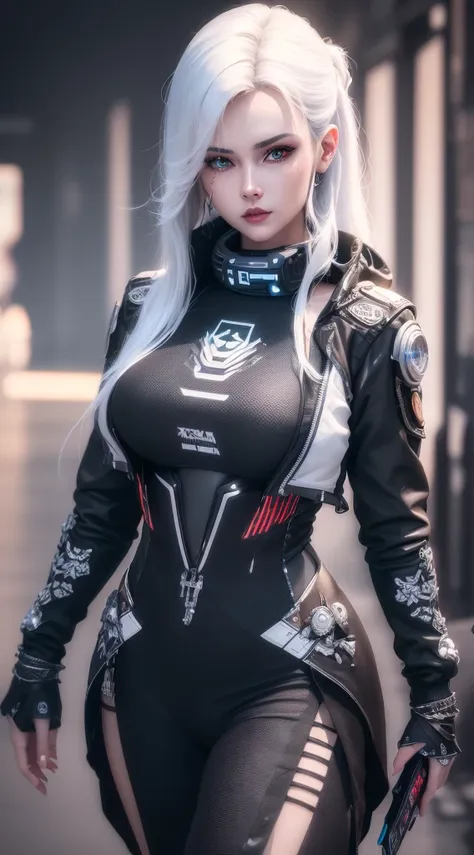 ((best quality)), ((masterpiece)), (detailed:1.4), 3D, Image of beautiful cyberpunk woman,High Dynamic Range (High Dynamic Range),Ray Tracing,NVIDIA RTX,Super Resolution,Unreal 5,Subsurface scattering,PBR Textures,Post-processing,Anisotropic filtering,Dept...