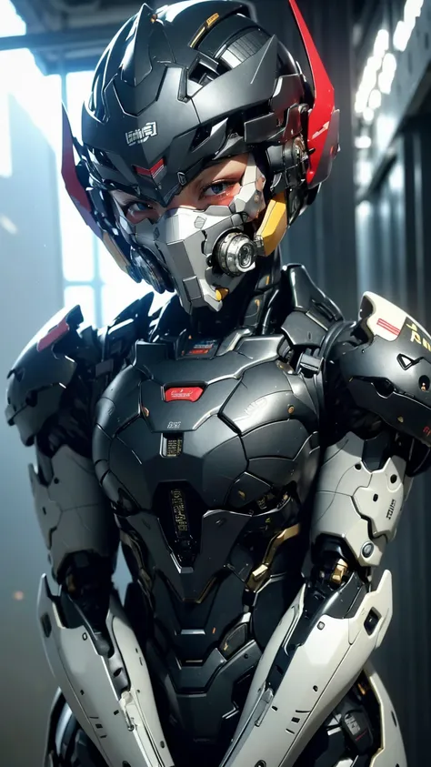 最high quality非常に詳細, advanced details, high quality, 最high quality, high resolution, 1080p, hard disk, beautiful,(war machine),(h...