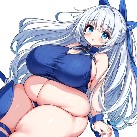 Beautiful Girl, (Overly Plump Thighs: 1.5), Biggest Breasts, Biggest Thighs, (Mega Ultra Thick Body: 1.5), (Enormously Huge Breasts: 1.5),