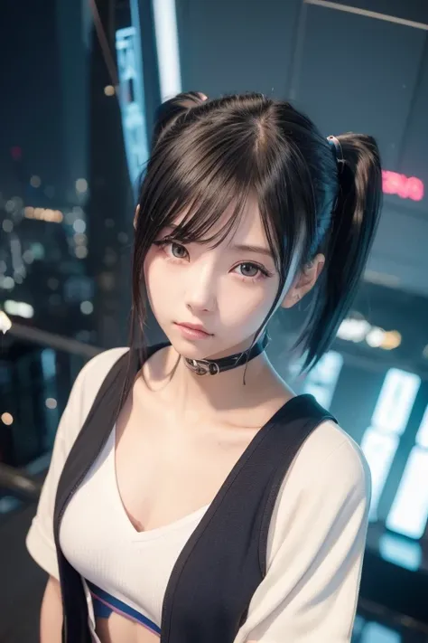 Cyborg Girl, Cyberpunk Girl, Digital Cyberpunk Art, (Digital Cyberpunk Art), cute、Ultra high definition、masterpiece、correct、Anatomically correct、Textured skin、Very detailed、High detail、high quality、最high quality、High resolution、8k、Raw photo、whole body、Beau...