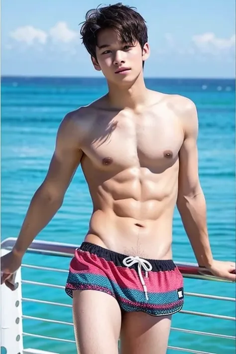 male　Age 21 swimwear cute