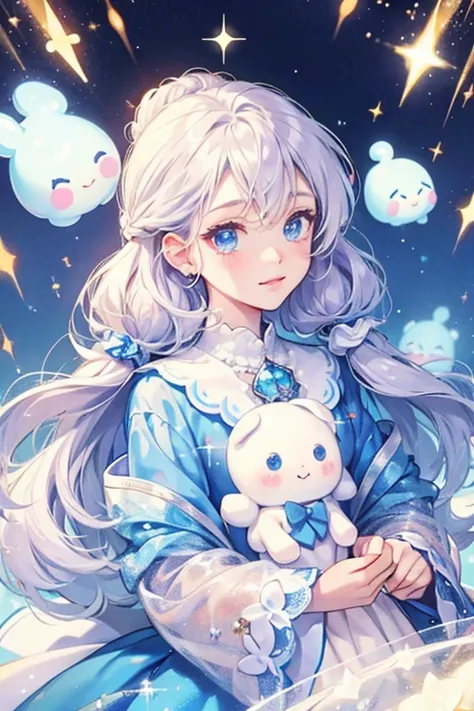 human Cinnamoroll. SPARKLE; GLITTER