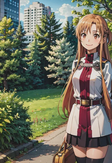 SO-Asuna,alone,smile,City of Forests