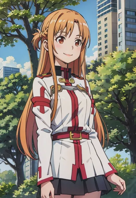 SO-Asuna,alone,smile,City of Forests