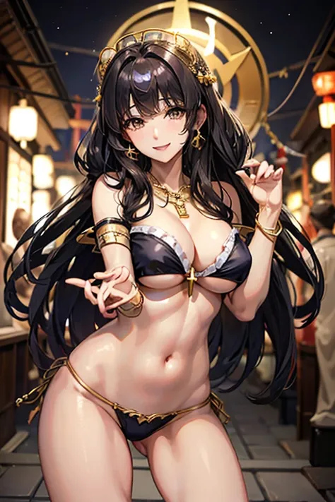 (NSFW)、Photorealistic perfect body、Ultra-high image quality、Ultra-high realistic image quality,(with sparkling eyes and a contagious smile),(her thin pubic hair:1.4),(Japan Gal:1.3)、(Teenage face:0.8)、(cute bikini)、(twin)、(medium-breasted:1.2)、(cleavage of...