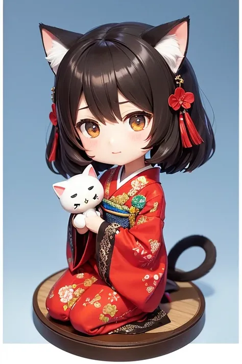 Oiran, Oiran, Big Head, とてもBig Head, 超Big Head, Cat ear doll, Nendoroid