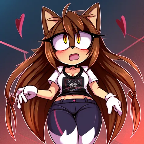 Prompt
(score_9, score_8_up, 2d), 1girl, yandere girl mobian, female mobian, yandere shirt, yandere pants, brown hair, brown fur, psychopath face, light yellow eyes, long hair, psychopath, solo.